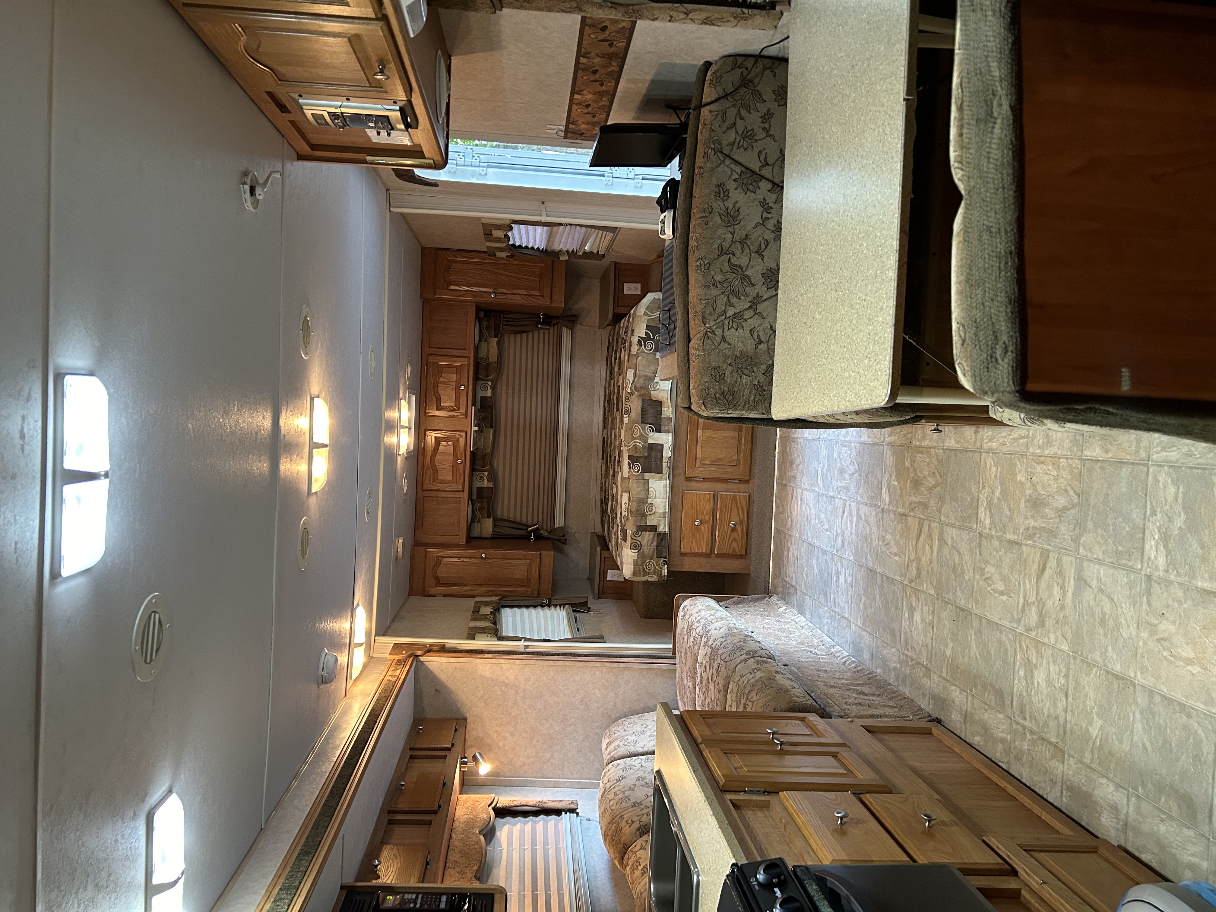 Roulotte C10 intérieur